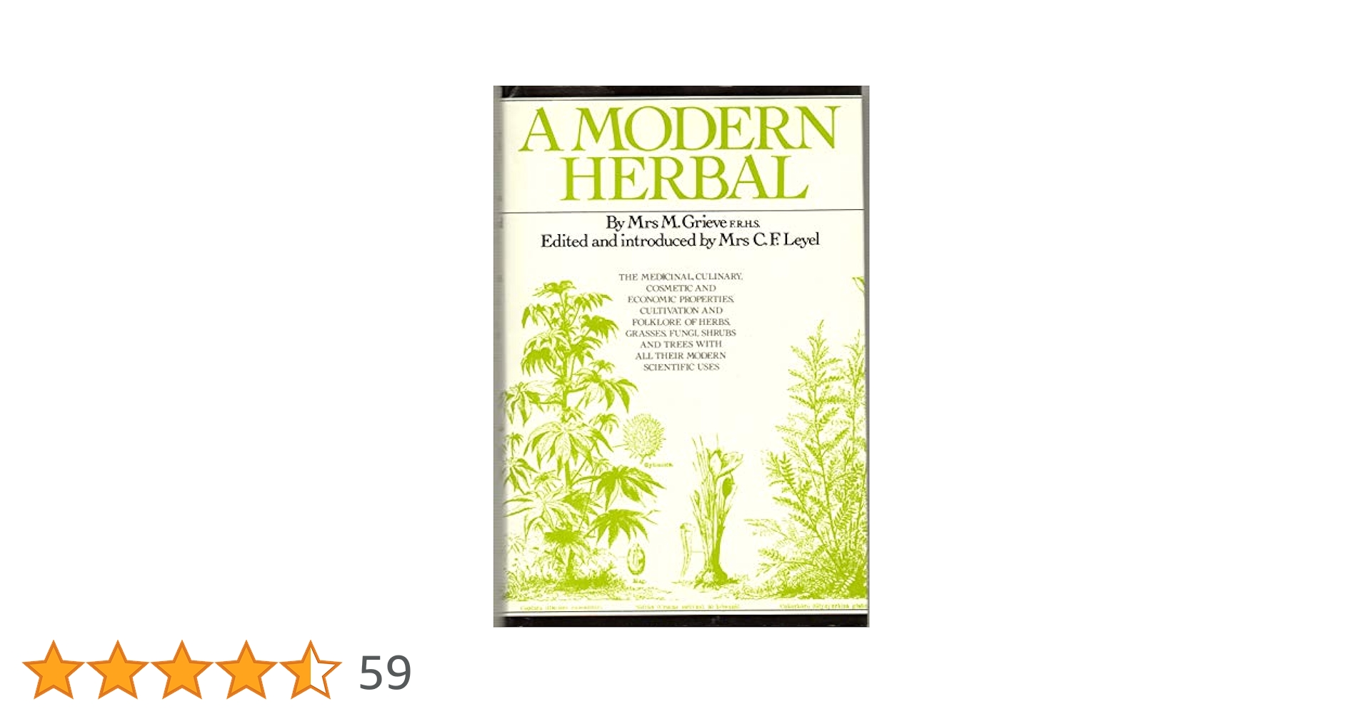最終値下げ　A Modern Herbal 貴重なハーブの洋書 A Modern Herbal A Modern Herbal 貴重なハーブの洋書